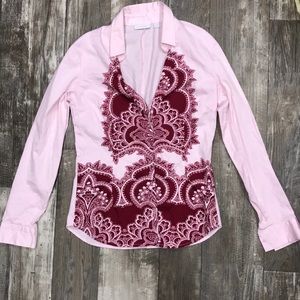 New York & Company Button-up Shirt